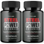 (2 Pack) Advanced Male Health Support Supplement 120 Caps. Fixed Price $22.95.