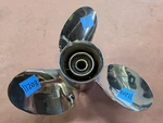 Counter Rotating 14" X 18P Suzuki Stainless Propeller, 4.25" Gearcase, P11203. Fixed Price $343.00.