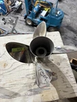 Mercury X 15 1/4'' 30P, Bravo Stainless Steel Propeller Lh And Rh 2 Props. Fixed Price $3000.00.