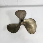 Vintage Ni-bral 3-BLADE 13X14 Solid Brass Yacht Boat Propeller With 1" Bore. Fixed Price $189.99.