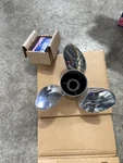 Evinrude Johnson Brp Raker Ii V6 Propeller 0177265. Fixed Price $875.00.