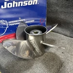 Omc Brp Left Hand Stainless Steel Propeller Cyclone 14 1/8 X 23 177000 Blade. Fixed Price $350.00.