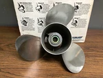 Quicksilver 48 16319A4 21P Left Hand 13.75" Stainless Propeller. Fixed Price $181.99.