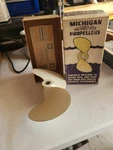 Vtg Nos Michigan Propeller Model Tb 75 2 Blade New In Box. Fixed Price $37.50.