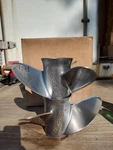 Used Pair Omc Viper Propellers 14.3/4 X 19 Pitch Rh Lh 176627 176630 A51. Fixed Price $300.00.