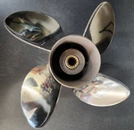 Johnson / Evinrude Rogue V4 13"X21P 4-BLADE Stainless Steel Rh Prop 0763968. Fixed Price $299.99.