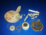 313924 0314504 314022 Screws For Propeller 0382764 Johnson Evinrude 55HP. Fixed Price $25.00.