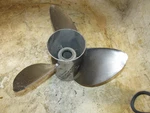 Mercury Outboard Tempest Plus Stainless Propeller (48-825868-27P). Fixed Price $200.00.