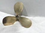 Vintage Solid Brass Michigan 8 Boat 3 Blade Propeller # AM4042 Nautical. Fixed Price $145.00.
