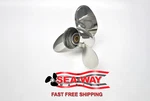 Suzuki Stainless Steel Right Hand Propeller 11 1/4" X 20" 990C0-00501-12P. Fixed Price $269.99.