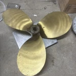 Large Propellers Props 30"-IN Diameter Brass Blade 30-COOLIDGE-16RH Deg. Fixed Price $1495.00.