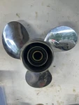 Used Michigan Stainless Steel Prop #P-539 SSC-317-II-0 13 1/4 X Rh 3-BLADE. Fixed Price $175.00.