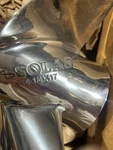 Yamaha 150-175-200-225-250-300 Propeller 14.25" Lh 14-1/4"X17 Solas 3532-143-17. Fixed Price $300.00.