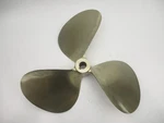 Michigan 18 X 21P 3 Blade Dyna-jet Cupped Nibral Lh 1/4" Bore Inboard Prop. Fixed Price $919.99.