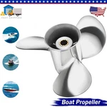 Ss Boat Outboard Propeller 1/4X10 For Suzuki DF8 9.9 15HP Dt 20HP Tooth. Fixed Price $134.59.