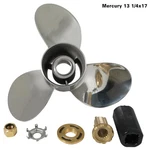 Outboard Propeller 13 1/4X17 For Mercury 2 Stroke Cylinder 40-140HP 15 Tooth. Fixed Price $312.55.