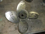 15.25 Inch X 18 Pitch Mercury Quicksilver Stainless Steel Lh 4B Propeller 101V. Fixed Price $254.13.