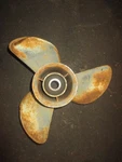 Yamaha 75-115HP Outboard Painted Steel Propellor (13X17-K2). Fixed Price $135.00.