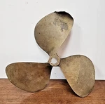 Vintage Grand Rapids Mi Boat Propeller Three Blade 17LH16. Fixed Price $133.00.