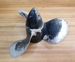 Vintage 1968 Mercruiser Ii Prop 15.75X19P 17 Spline 49978 A1 Rh Aluminum W/ Cone. Fixed Price $150.00.