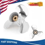 10 1/2X13 Outboard Boat Propeller For Mercury 25-70HP 13TOOTH 48-855858A46 Ss. Fixed Price $195.00.