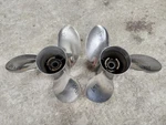 Pair Of 14 3/4" X 23P Yamaha Saltwater Series Props, 23-T, 23-TL P10930 P10931. Fixed Price $1025.00.