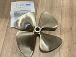 Oj Props 1773 4-BLADE Nibral Rebuilt Propeller 17X14 Lh 1.25 Bore .105 Cup. Fixed Price $651.95.