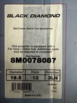 Quicksilver Propeller 8M0078087 Mercruiser Bravo 2, 19.5 X 13 Blade Lh. Fixed Price $375.00.