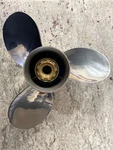 Boat Propeller Blade Solas Stainless Steel D3X 13 1/14 17 Lt. Fixed Price $250.00.