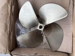 Acme 2775 15.0 X 12.5 Propeller Lh Nibral 1/8" Bore 4 Blade .075 Cup Refurb. Fixed Price $650.00.