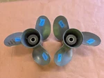 Pair Of Aluminum 14.8" X 19P Honda Propellers, 4.75" Gearcase, P11247 P11248. Fixed Price $252.00.