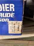 Left Hand 14 3/4" X 17P Omc Ss Propeller 176616 Evinrude Johnson Bombardier. Fixed Price $250.00.