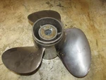Johnson/evinrude Outboard Michigan Stainless Steel Propeller (15 3/4X17). Fixed Price $150.00.