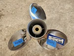 Re-conditioned 1/4" 19P Suzuki Ss Propeller, 3X15 1/4X19R, 4.75", P10643. Fixed Price $458.00.