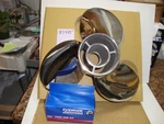 Evinrude Ss Prop/ Blade Lh Rebel /15.75 X 15/ 963985. Fixed Price $535.00.