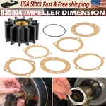 835874 Water Pump Impeller Repair Kit For Volvo Penta/ Sherwood/ Johnson/ Yanmar. Fixed Price $19.50.
