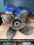 Vensuia Mercury Marine 4 Blade Stainless Boat Propeller. Fixed Price $249.99.