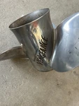 Used Mercury Vengance Prop P#16318A45. Fixed Price $228.00.