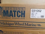 Michigan Wheel P/n 031052 15.5 X 18 Replaces Honda And Mercury. Fixed Price $180.00.