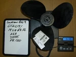 Omc 012091 14X14 Rh Blade Aluminum Reconditioned 381185. Fixed Price $250.00.