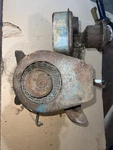 The Clinton Purpose Air Cooled Four Stroke Cycle Small Motor. Fixed Price $100.00.