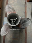 SS#458 Quicksilver Mirage 14.625X23 Rh 3B Stainless Steel Propeller. Fixed Price $325.00.