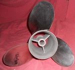 Quicksilver Mirage Solid Hub 15 1/4 X 19 Stainless Steel Propeller (109-17). Fixed Price $199.00.