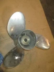 Yamaha 225-250HP Outboard Counter Stainless Prop (15 1/4 X 19). Fixed Price $250.00.