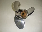 Suzuki Stainless Steel Three Blade Propeller 14" X 16P. 990C0-00610-16P. Fixed Price $359.00.