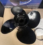 Michigan Wheel Vortex Aluminum Hubless 4 Blade Boat Propeller 13-7/8 13P. Fixed Price $109.99.