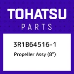 3R1B64516-1 Tohatsu Propeller Assy (8") 3R1B645161, New Genuine Oem Part. Fixed Price $139.49.