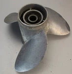 382764 Johnson Evinrude 13-1/4 X 17 Aluminum Propeller 40-140 Hp Mo Wty. Fixed Price $47.00.