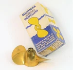 Vintage New Old Stock Michigan Propellers Bronze 10/14 Lh Pitch Heavy. Fixed Price $355.50.