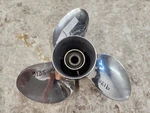 Counter Rotating 1/4" 17P Solas Ss Propeller, E3X14 1/4X17LN, Yamaha, P9135. Fixed Price $275.00.